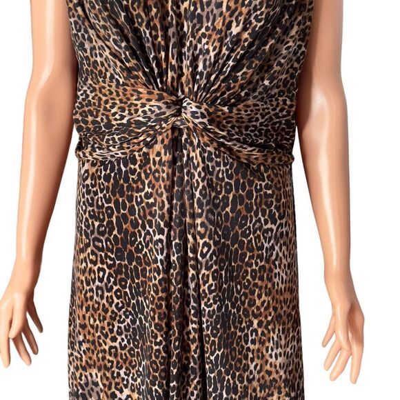 east 5th Animal Print Front Ruched Dress - Picture 8 of 13